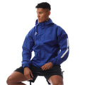 Blue - Lifestyle - Sondico Mens Evolution Waterproof Jacket