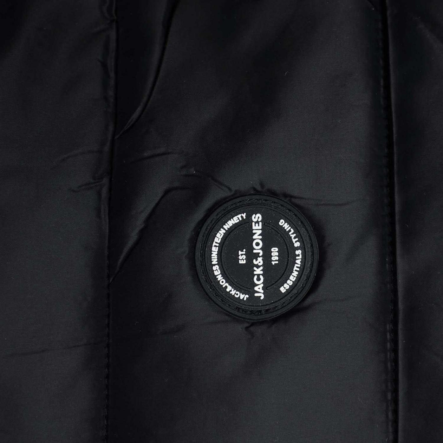 Black - Side - Jack And Jones Boys Wilson Gilet
