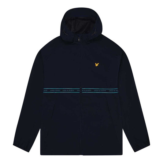 Blue - Front - Lyle & Scott Mens Energy Taped Sports Jacket