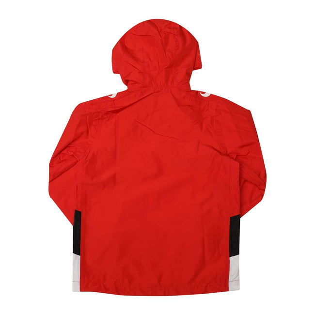 Red - Back - Sondico Boys Venata Waterproof Jacket
