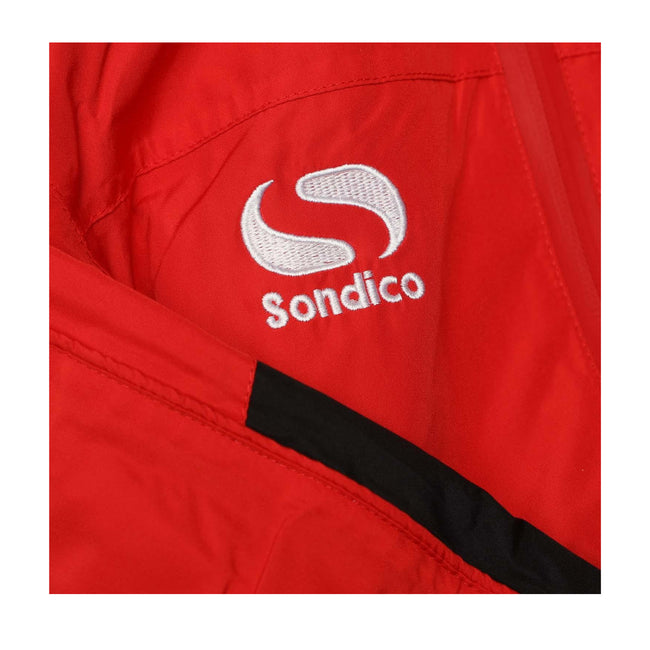 Red - Lifestyle - Sondico Boys Venata Waterproof Jacket