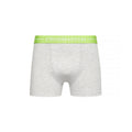 Grey - Back - Crosshatch Mens Astral Boxer Shorts (Pack of 12)
