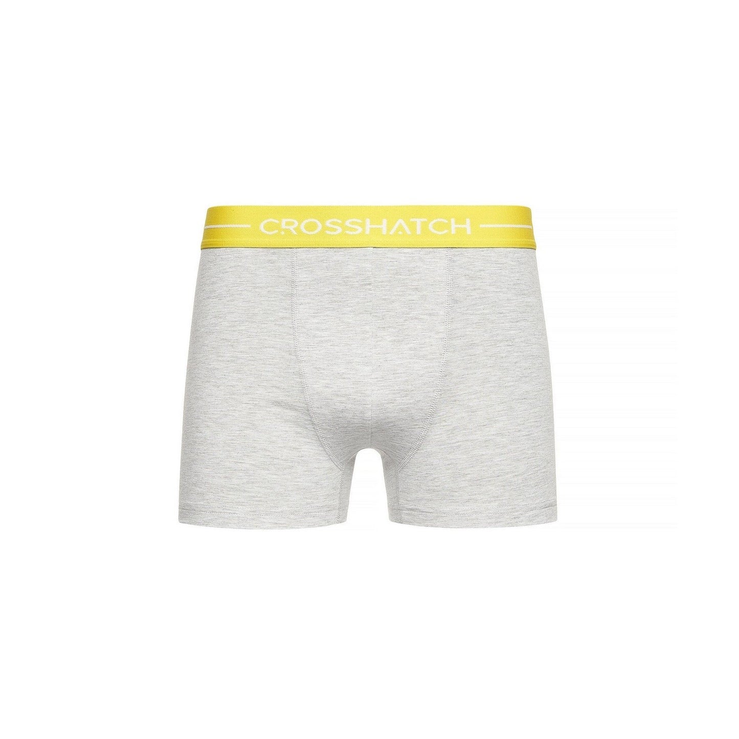 Grey - Close up - Crosshatch Mens Astral Boxer Shorts (Pack of 12)