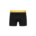 Black - Back - Crosshatch Mens Astral Boxer Shorts (Pack of 12)