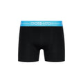 Black - Back - Crosshatch Mens Astral Boxer Shorts (Pack of 3)
