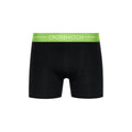 Black - Side - Crosshatch Mens Astral Boxer Shorts (Pack of 3)