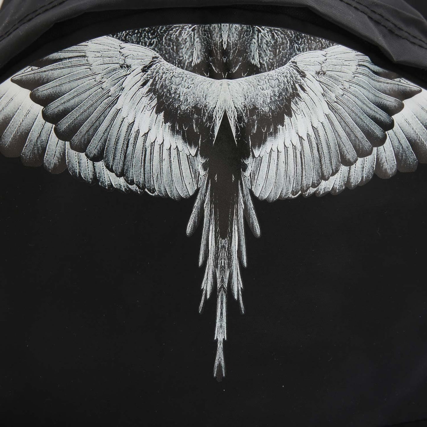 Black-Grey - Pack Shot - Marcelo Burlon Childrens-Kids Wings Backpack