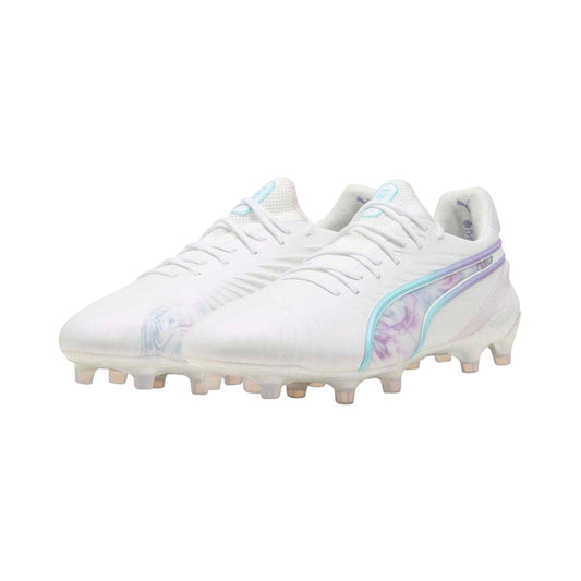 White - Front - Puma Womens-Ladies King Ultimate Brilliance Artificial Ground Football Boots