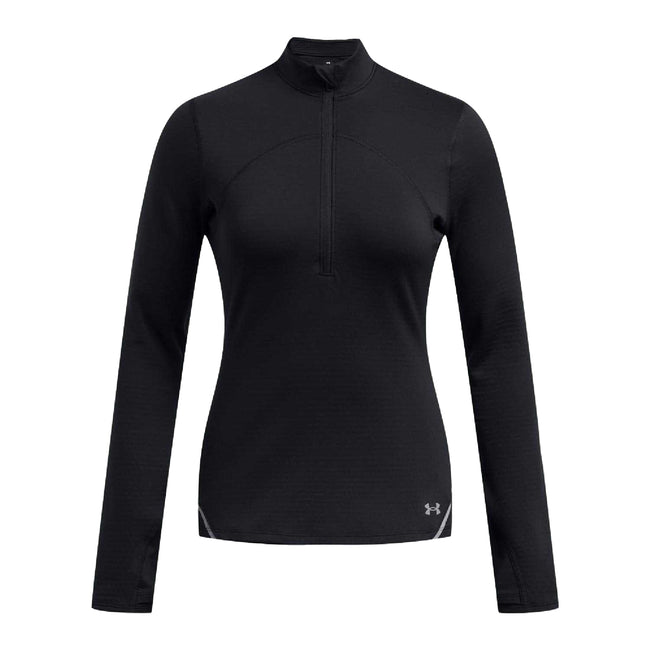 Black - Front - Under Armour Womens-Ladies Vanish Top