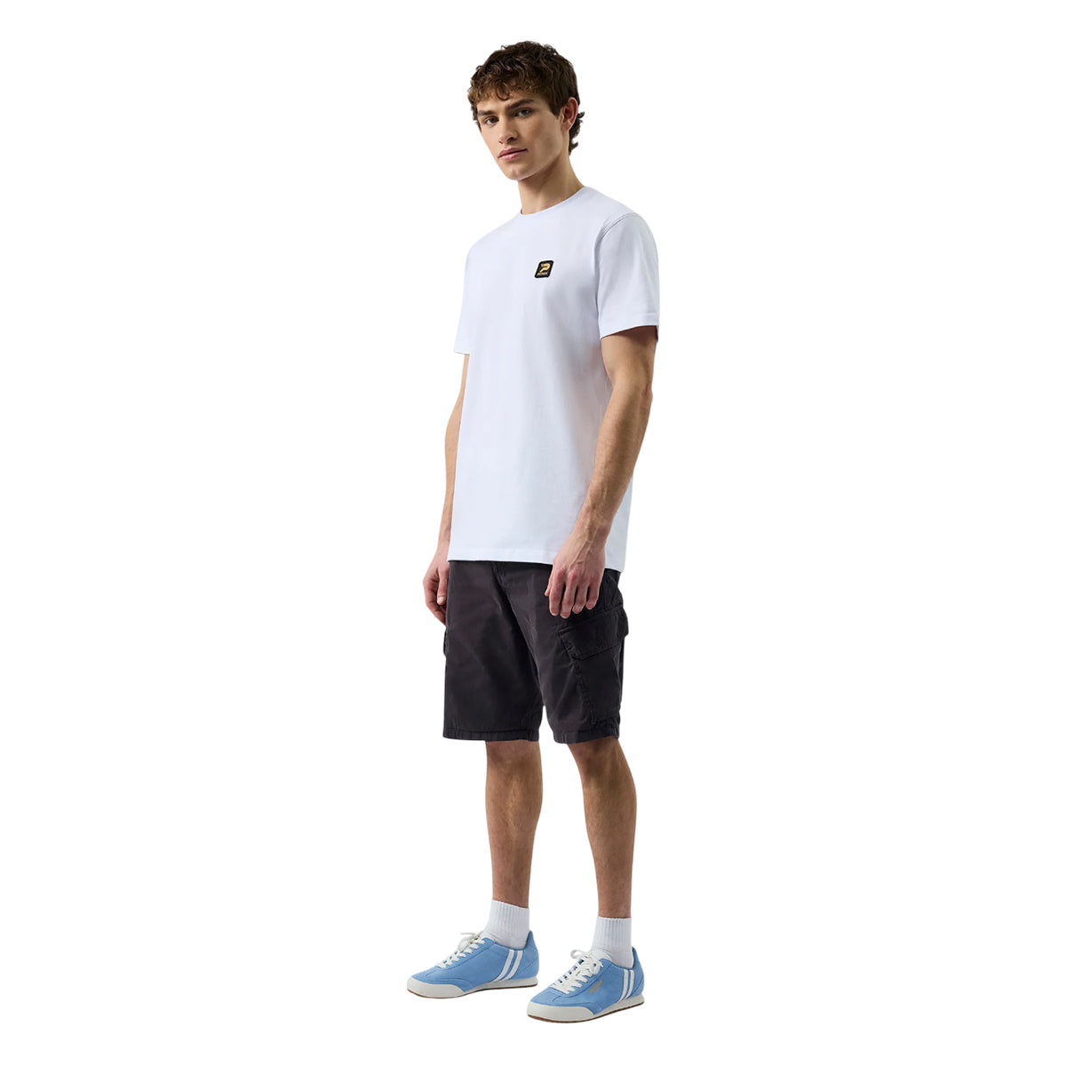 White - Lifestyle - Patrick Mens Cambell T-Shirt