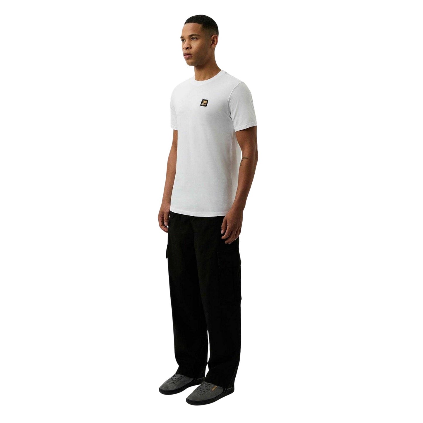 White - Lifestyle - Patrick Mens Cambell T-Shirt