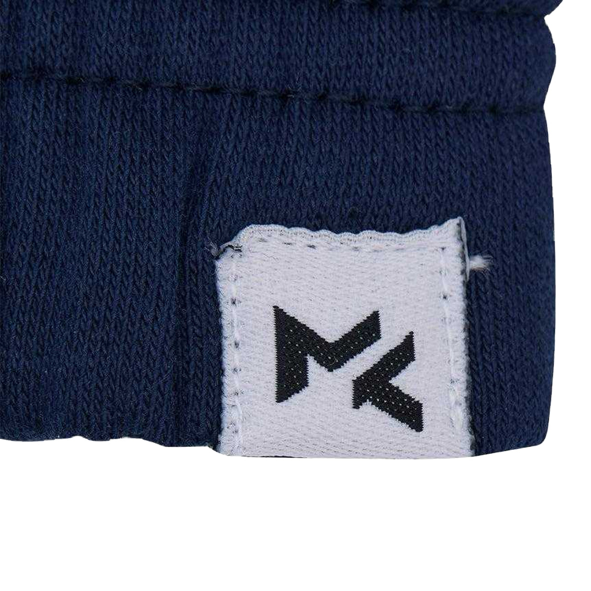 Navy - Side - Miss Kick Girls Shirley Jogging Bottoms