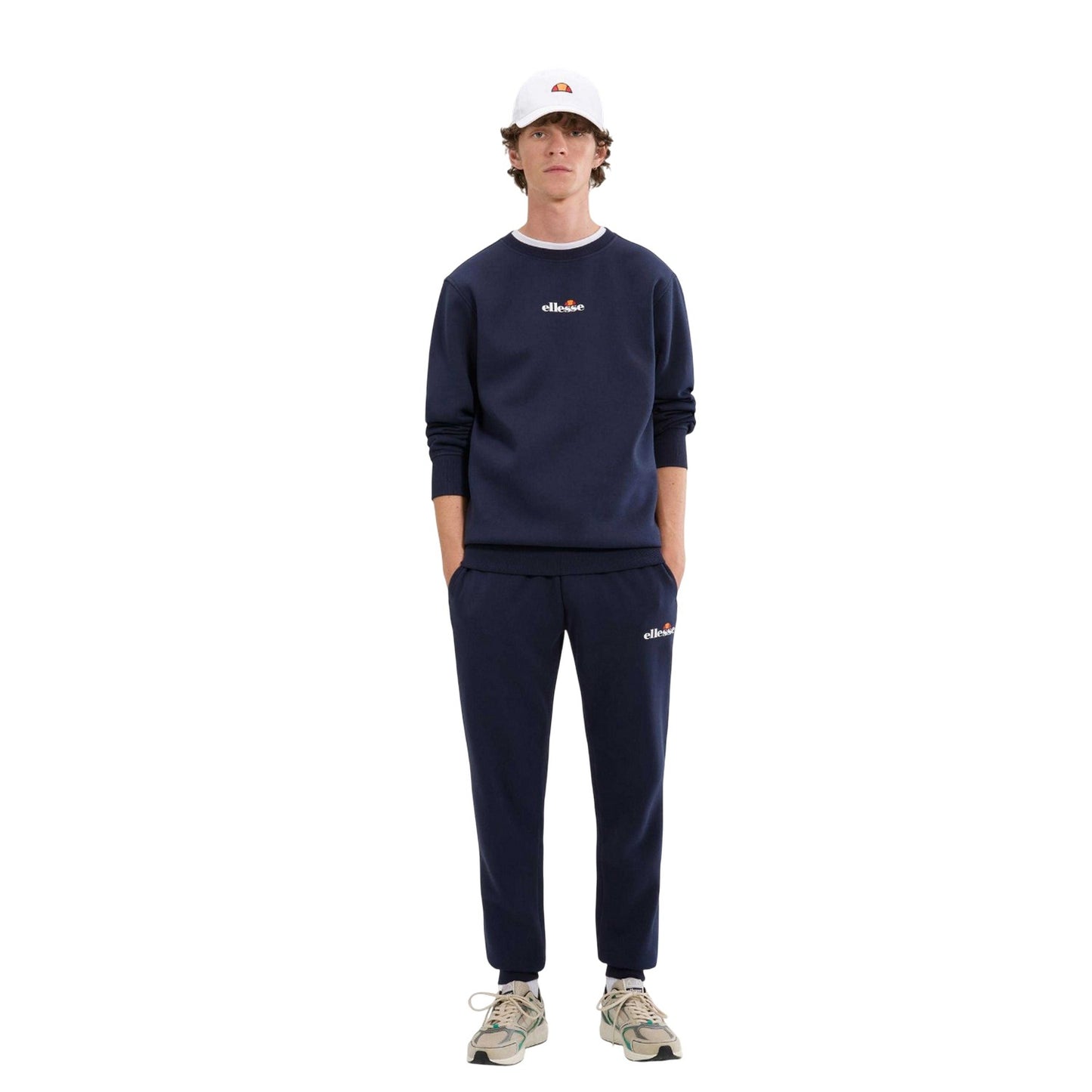Navy - Pack Shot - Ellesse Mens Kiamto 2 Sweatshirt