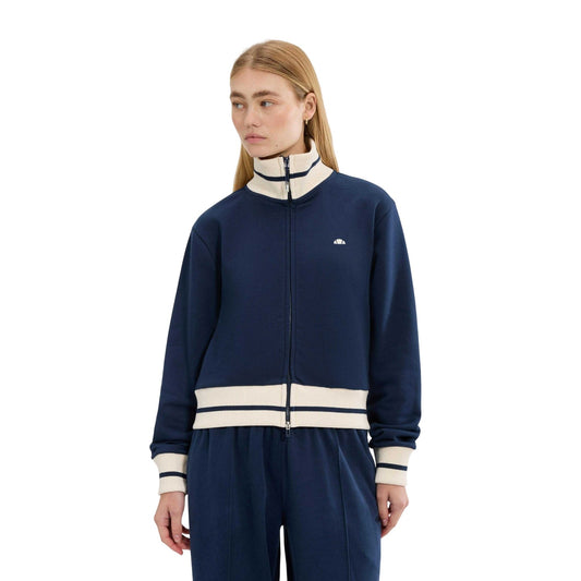 Navy - Front - Ellesse Womens-Ladies Sanita Full Zip Jacket