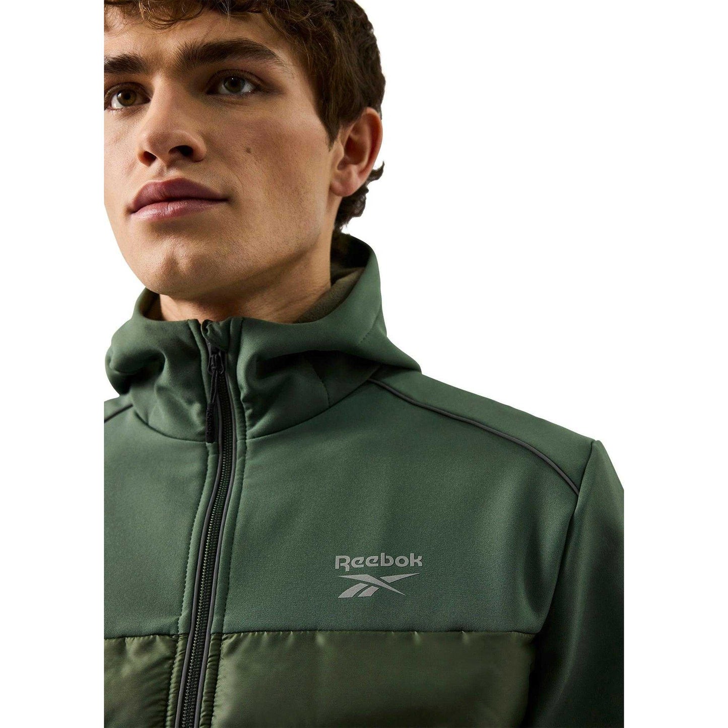 Breakaway Green - Lifestyle - Reebok Mens Heywood Hybrid Jacket