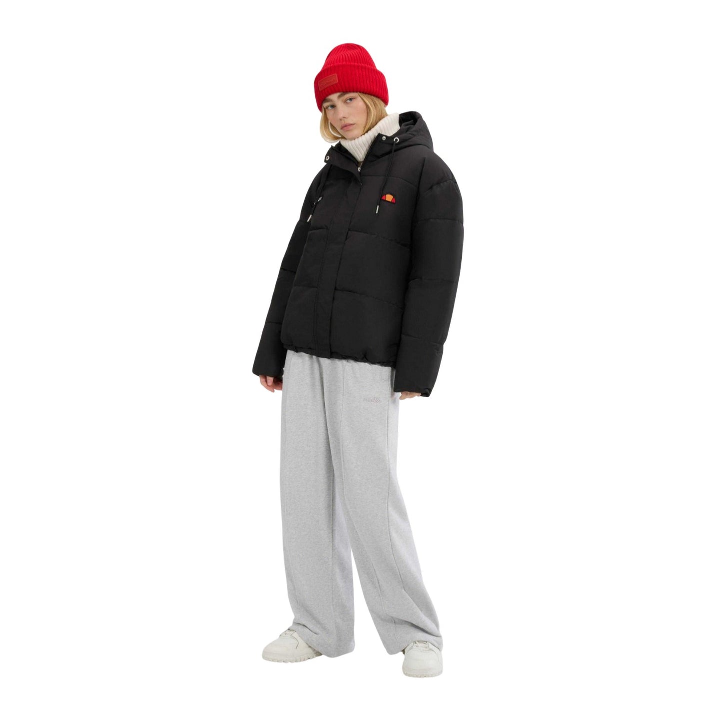 Black - Lifestyle - Ellesse Womens-Ladies Pejo Padded Jacket