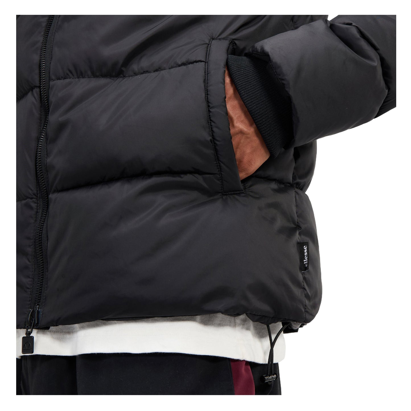 Black - Lifestyle - Ellesse Mens Paddero Padded Jacket