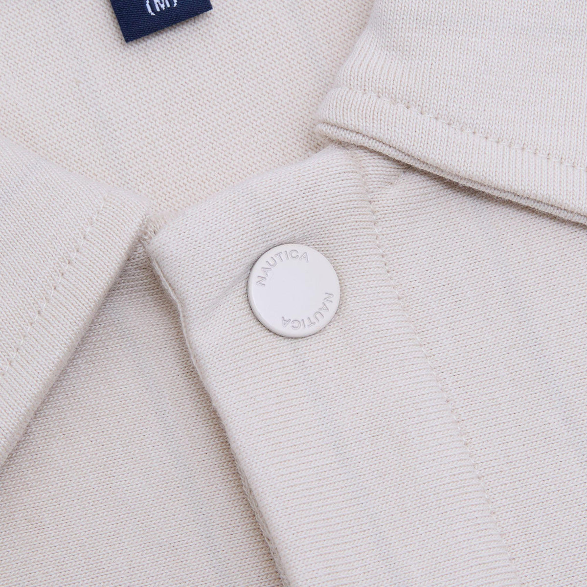 Ivory - Lifestyle - Nautica Mens Colson Collared Sweatshirt