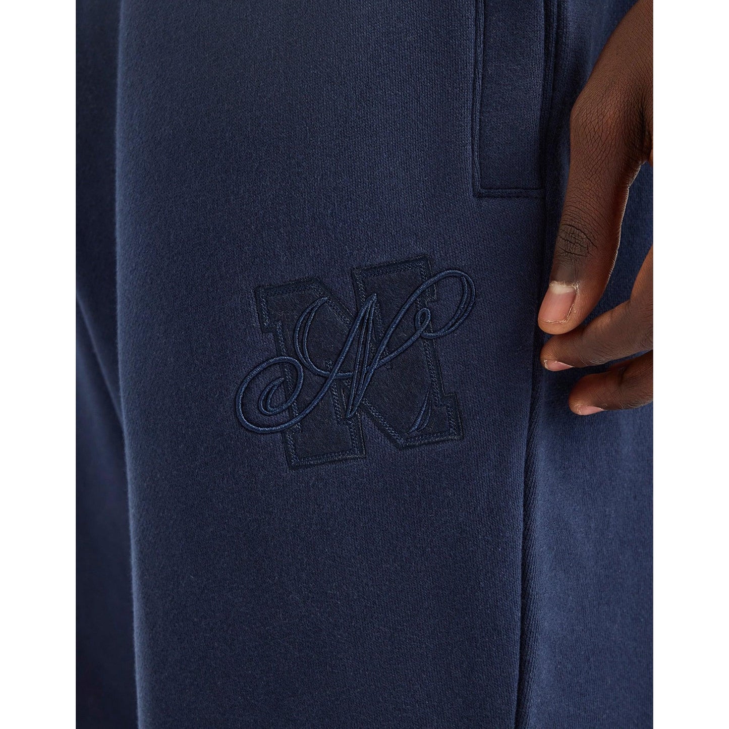 Dark Navy - Side - Nautica Womens-Ladies Hux Sweatpants