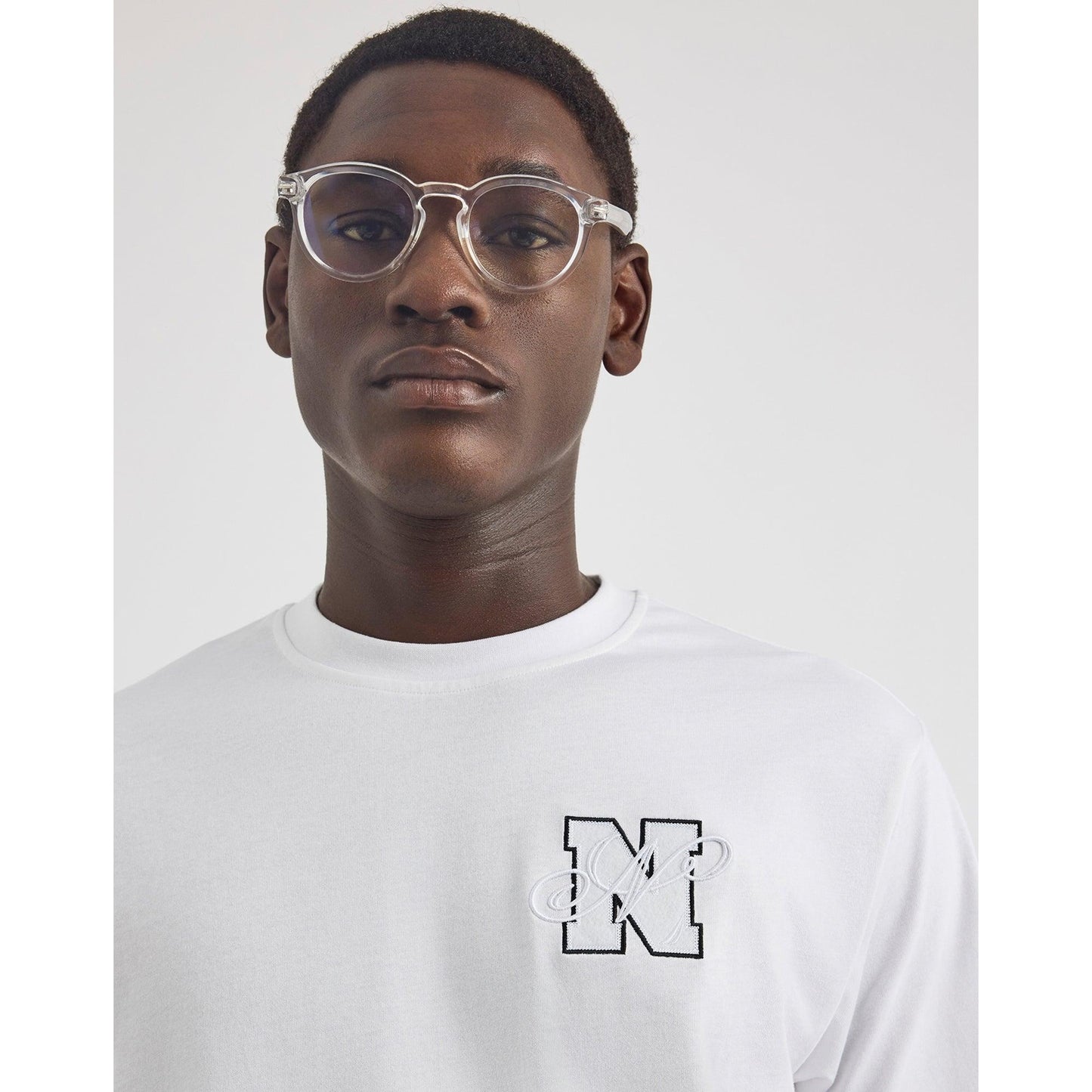 White - Lifestyle - Nautica Mens Daxon T-Shirt
