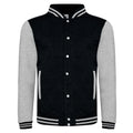 Black-White-Red - Front - Harry Potter Unisex Adult Gryffindor Varsity Jacket