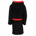 Black-Red - Back - Marvel Comics Unisex Adult Classic Logo Dressing Gown