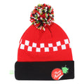 Red-Black - Back - Toy Story Unisex Adult Pizza Planet Beanie