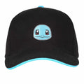 Black - Front - Pokemon Squirtle Badge Baseball Cap