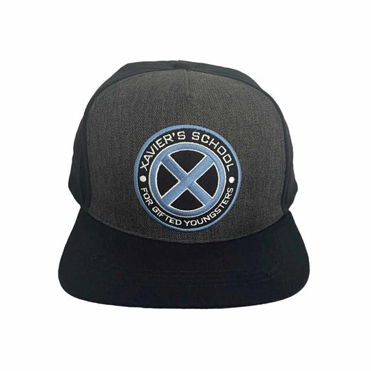 Grey - Front - Marvel Comics Unisex Adult X-Men - Xavier Logo Snapback Cap