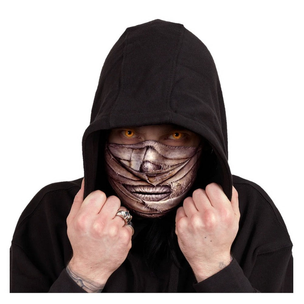 Black - Back - Spiral Direct First Bite Face Mask
