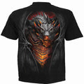 Black - Back - Spiral Direct Unisex Adult Draconis T-Shirt