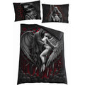 Black - Back - Spiral Direct Dead Kiss Duvet Cover Set