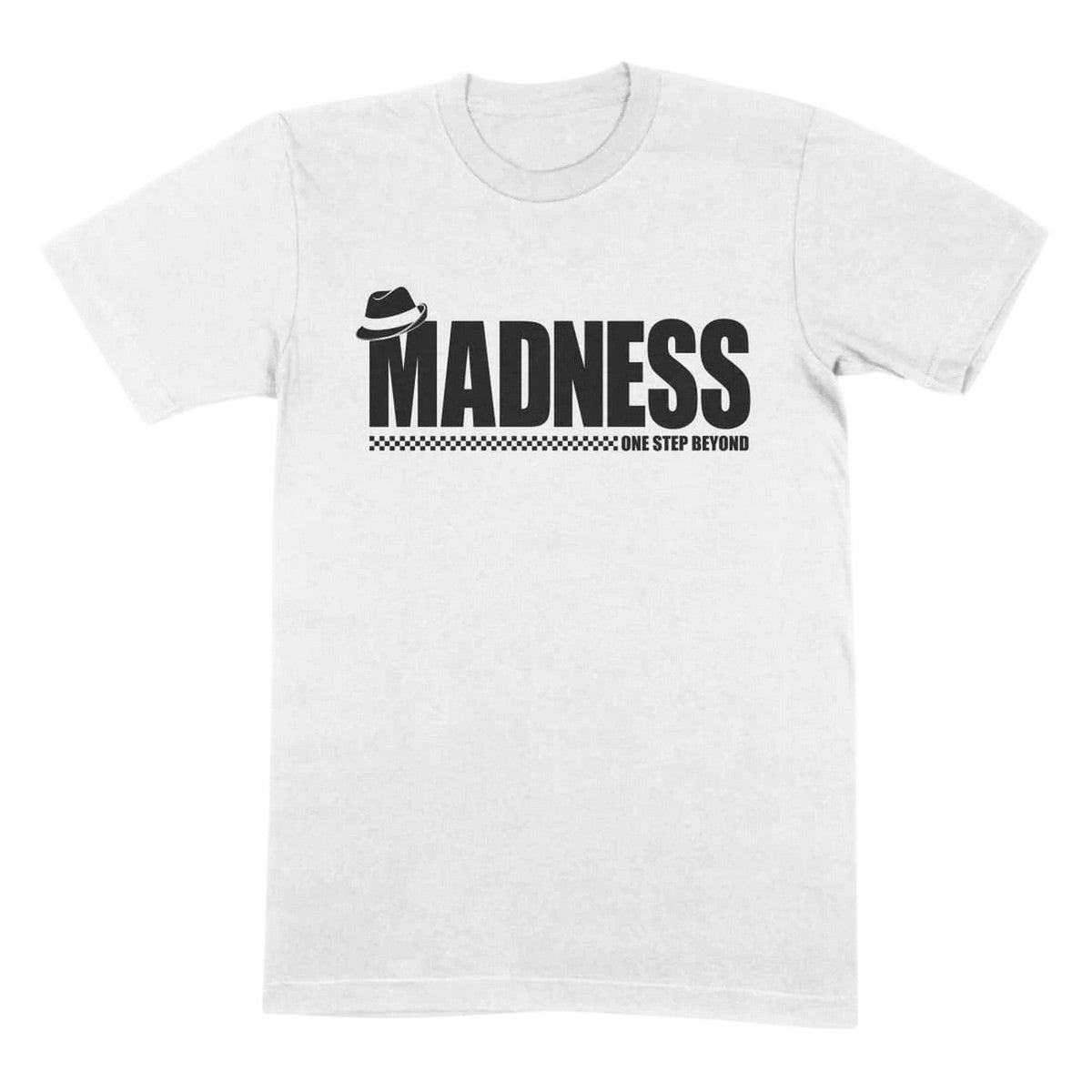 White - Front - Madness Unisex Adult OSB Trilby T-Shirt