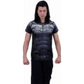 Black - Side - Batman Unisex Adult Muscle Cape T-Shirt