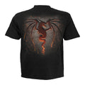 Black - Back - Spiral Direct Unisex Adult Dragon Furnace T-Shirt