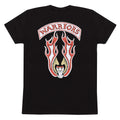 Black - Back - The Warriors Unisex Adult Logo Back Print T-Shirt