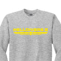Heather Grey - Back - Helldivers 2 Unisex Adult Logo Sweatshirt