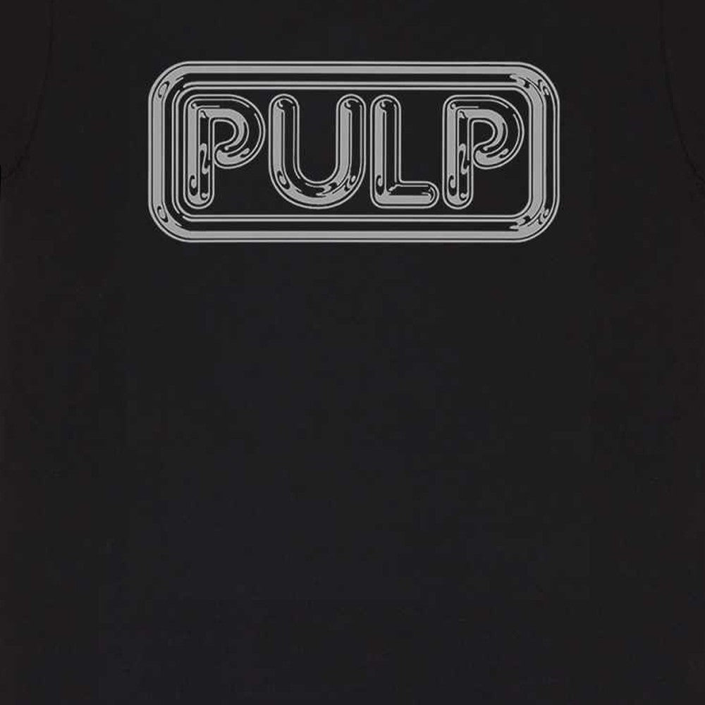 Black - Back - Pulp Unisex Adult Different Class Logo T-Shirt