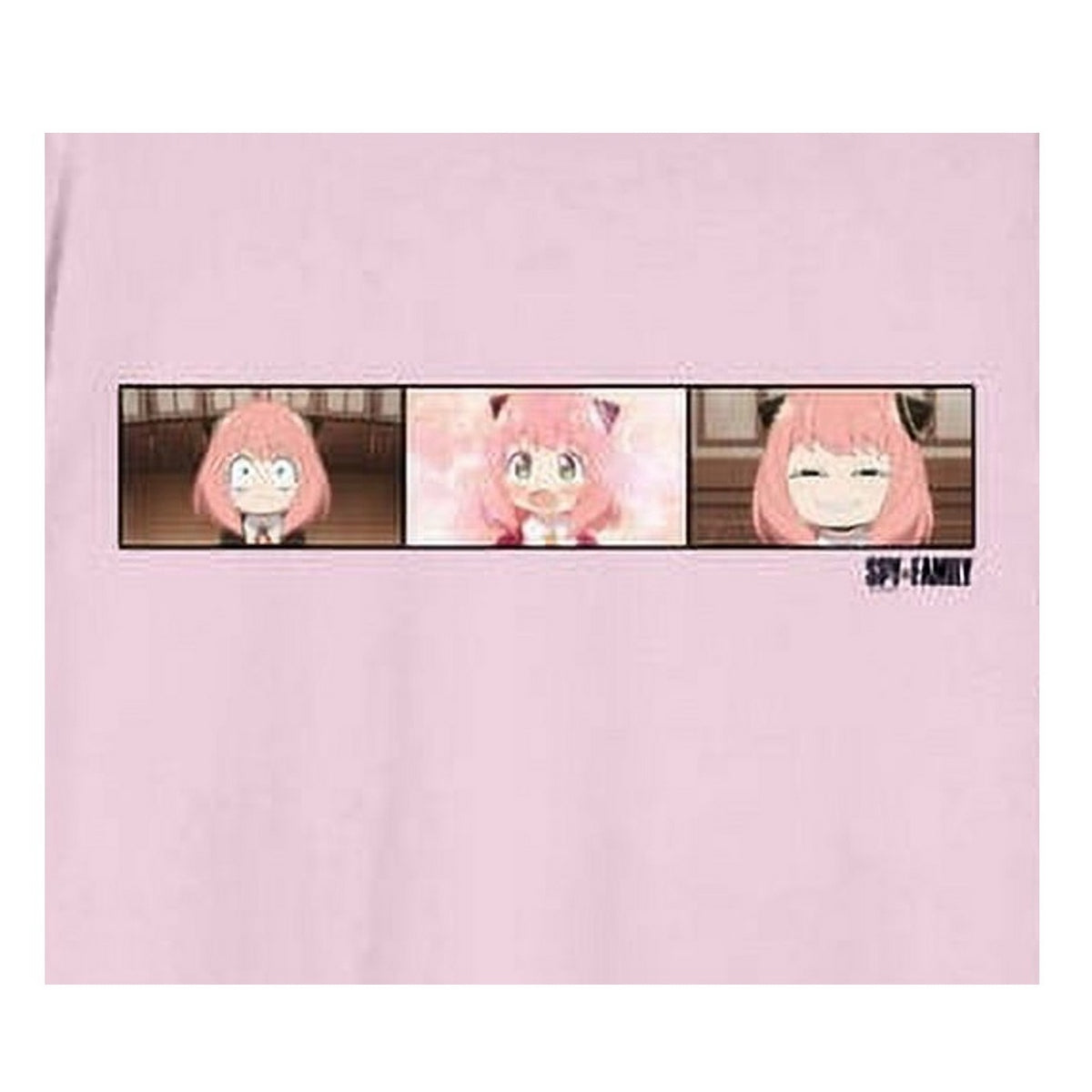 Light Pink - Back - Spy x Family Unisex Adult Anya Photo Poses T-Shirt