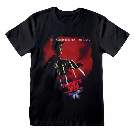 Black - Front - A Nightmare On Elm Street Unisex Adult The Final Nightmare T-Shirt