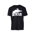 Black - Front - Atticus Unisex Adult Quake T-Shirt