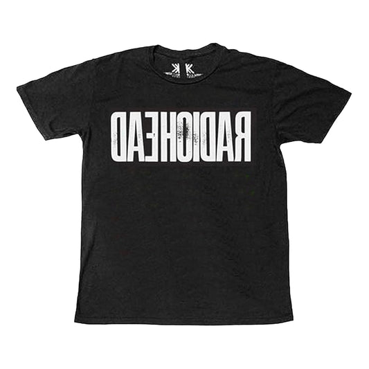 Black - Front - Radiohead Unisex Adult Daehoidar T-Shirt