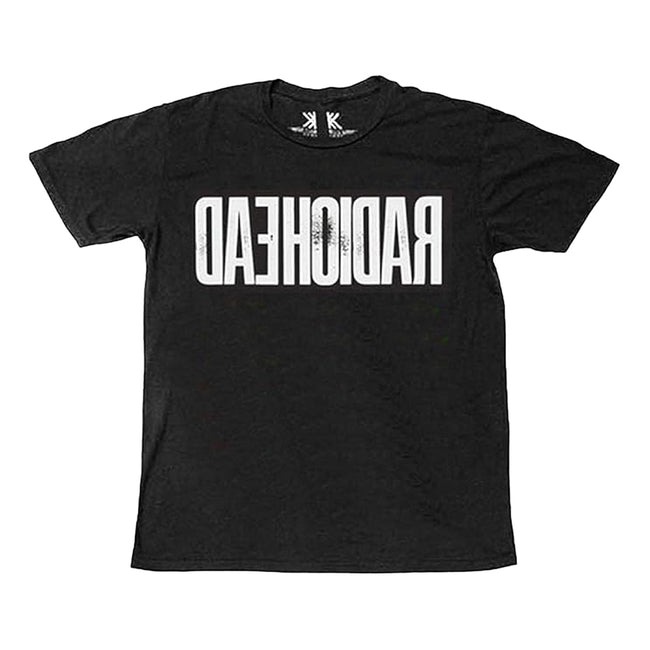 Black - Front - Radiohead Unisex Adult Daehoidar T-Shirt