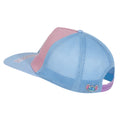 Blue-Pink - Back - Lilo & Stitch 5 Panel Trucker Cap
