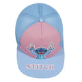 Blue-Pink - Side - Lilo & Stitch 5 Panel Trucker Cap