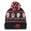 Black-Red-White - Front - Friday The 13th Unisex Adult Masks Beanie