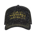 Black - Front - Star Wars Space Logo Baseball Cap