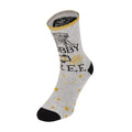 Grey - Back - Harry Potter Unisex Adult Dobby Is Free Socks
