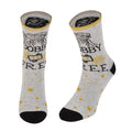 Grey - Front - Harry Potter Unisex Adult Dobby Is Free Socks