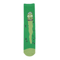 Green - Back - Rick And Morty Unisex Adult Pickle Rick Socks
